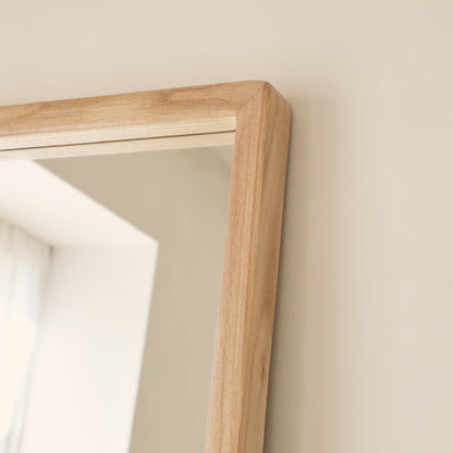 Arden - Miroir en bois clair pleine longueur 180cm x 80cm