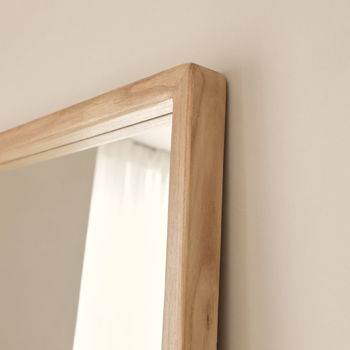 Arden - Miroir en bois clair pleine longueur 180cm x 80cm