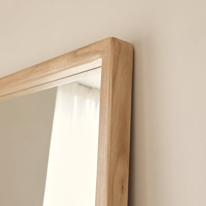 Arden - Miroir en bois clair pleine longueur 180cm x 80cm