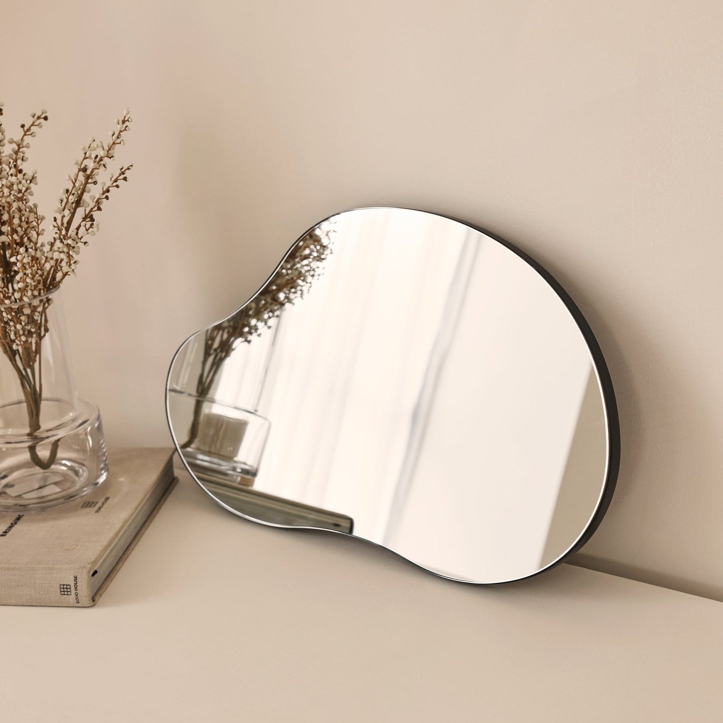Edge - Miroir d'Étang Irrégulier Sans Cadre 45cm x 30cm