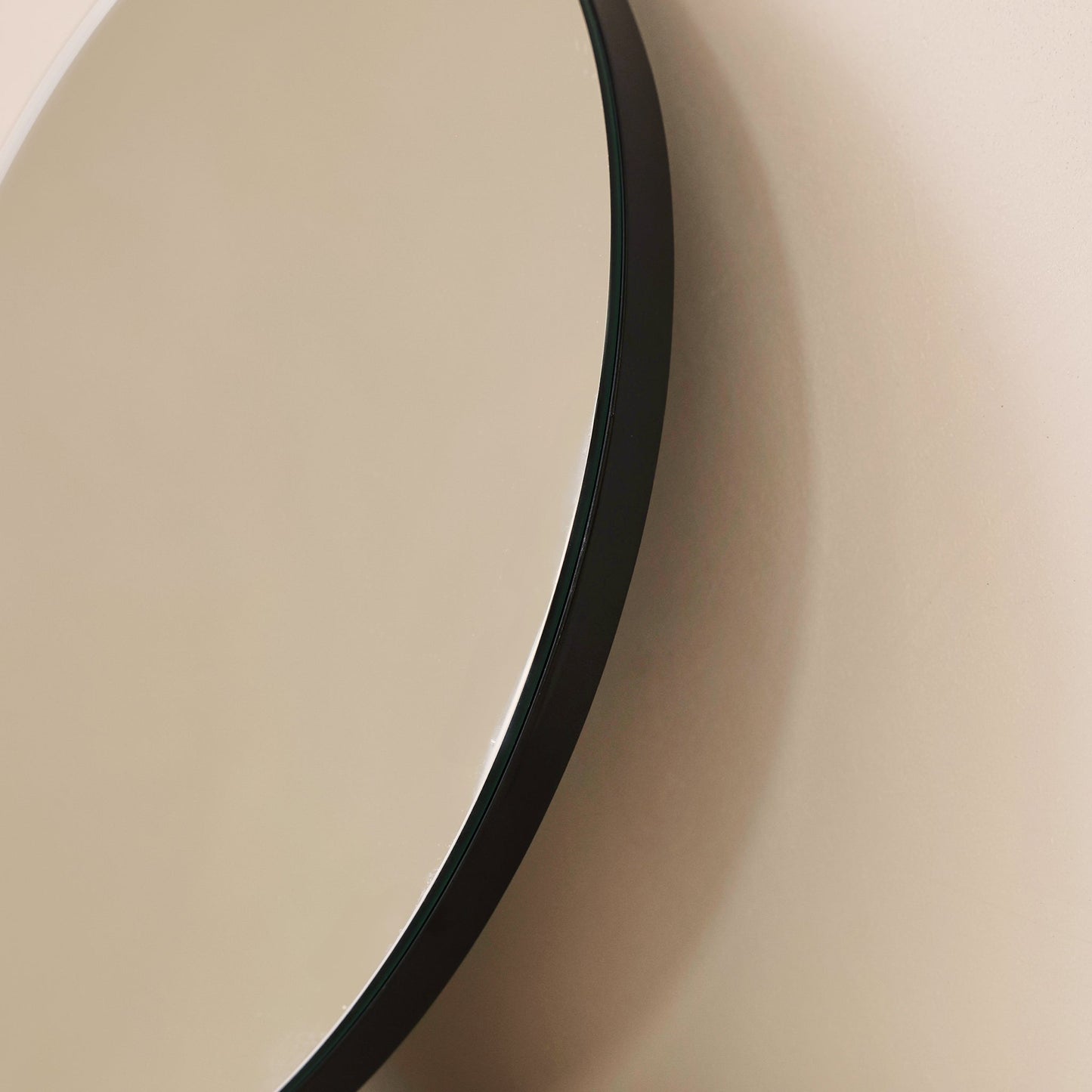 Edge - Miroir Mural Rond Sans Cadre 40cm x 40cm