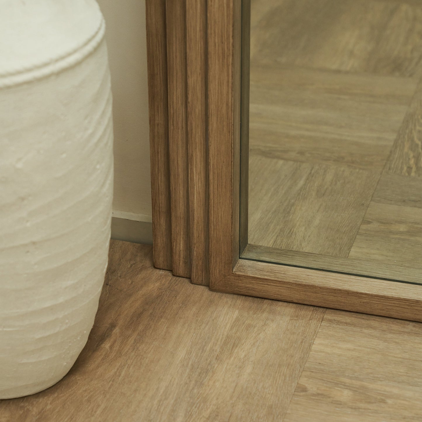 Luciana - Miroir en bois lavé arche pleine longueur 200cm x 100cm