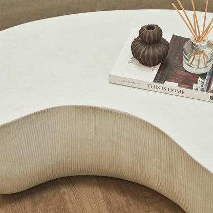 Leonardo - Grande Table Basse Minimaliste en Béton Forme