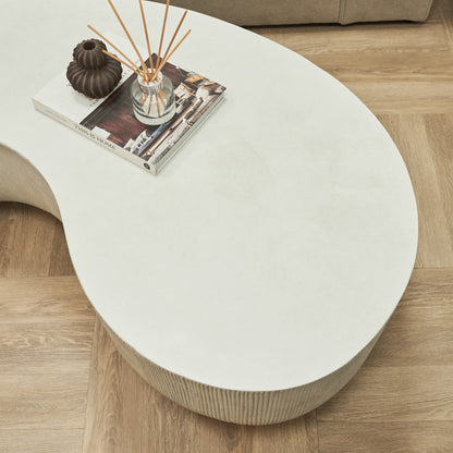 Leonardo - Grande Table Basse Minimaliste en Béton Forme