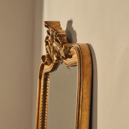 James - Miroir Arqué Doré Pleine Longueur 189cm x 80cm