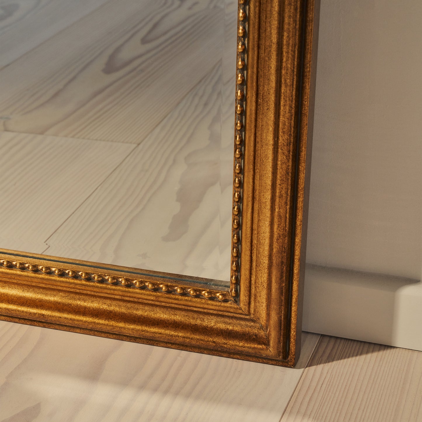 James - Miroir Arqué Doré Pleine Longueur 189cm x 80cm
