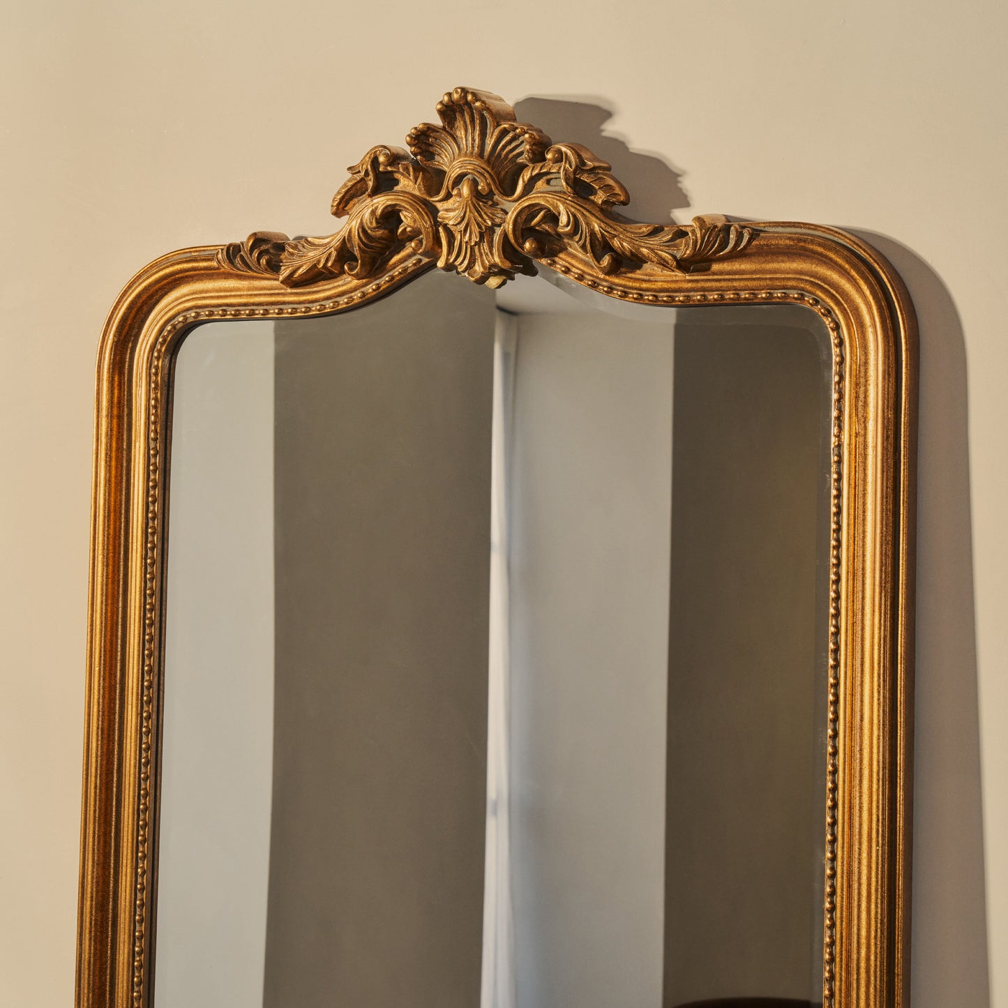 James - Miroir Arqué Doré Pleine Longueur 189cm x 80cm