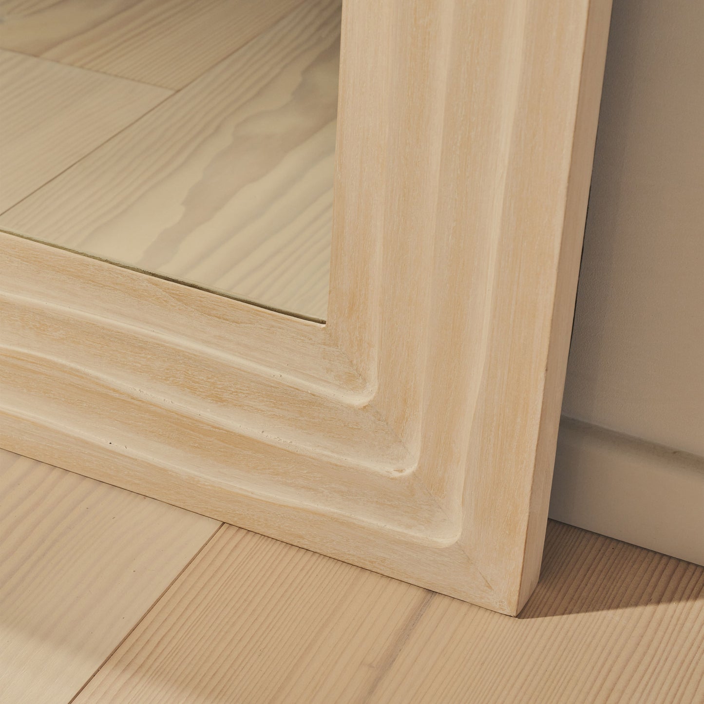 Lucelle - Miroir Arqué Extra Large en Bois