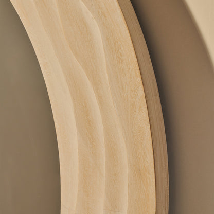Lucelle - Miroir Arqué Extra Large en Bois