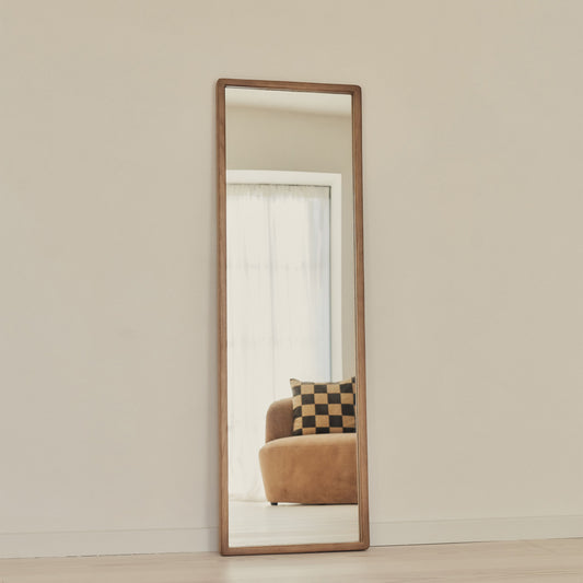 Arden - Miroir en bois plein longueur 140 cm x 45 cm Warm Wood