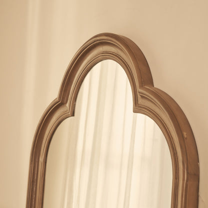 Melilla - Miroir Arqué en Bois Lavé 120cm x 80cm