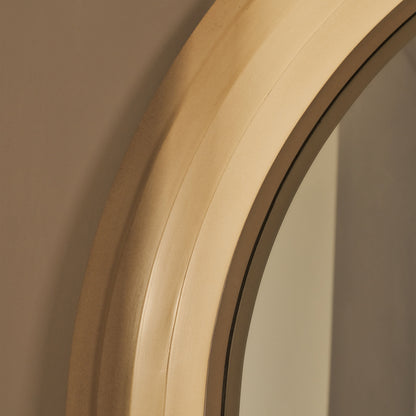 Luciana - Miroir de Cheminée Arqué en Béton 120cm x 100cm