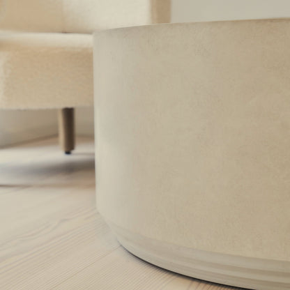 Luciana - Table basse ronde en béton
