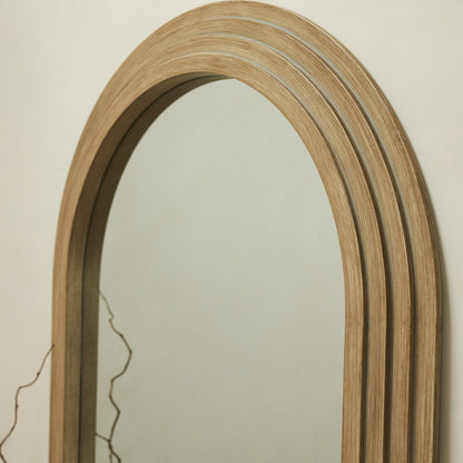 Luciana - Miroir en bois lavé arche pleine longueur 200cm x 100cm