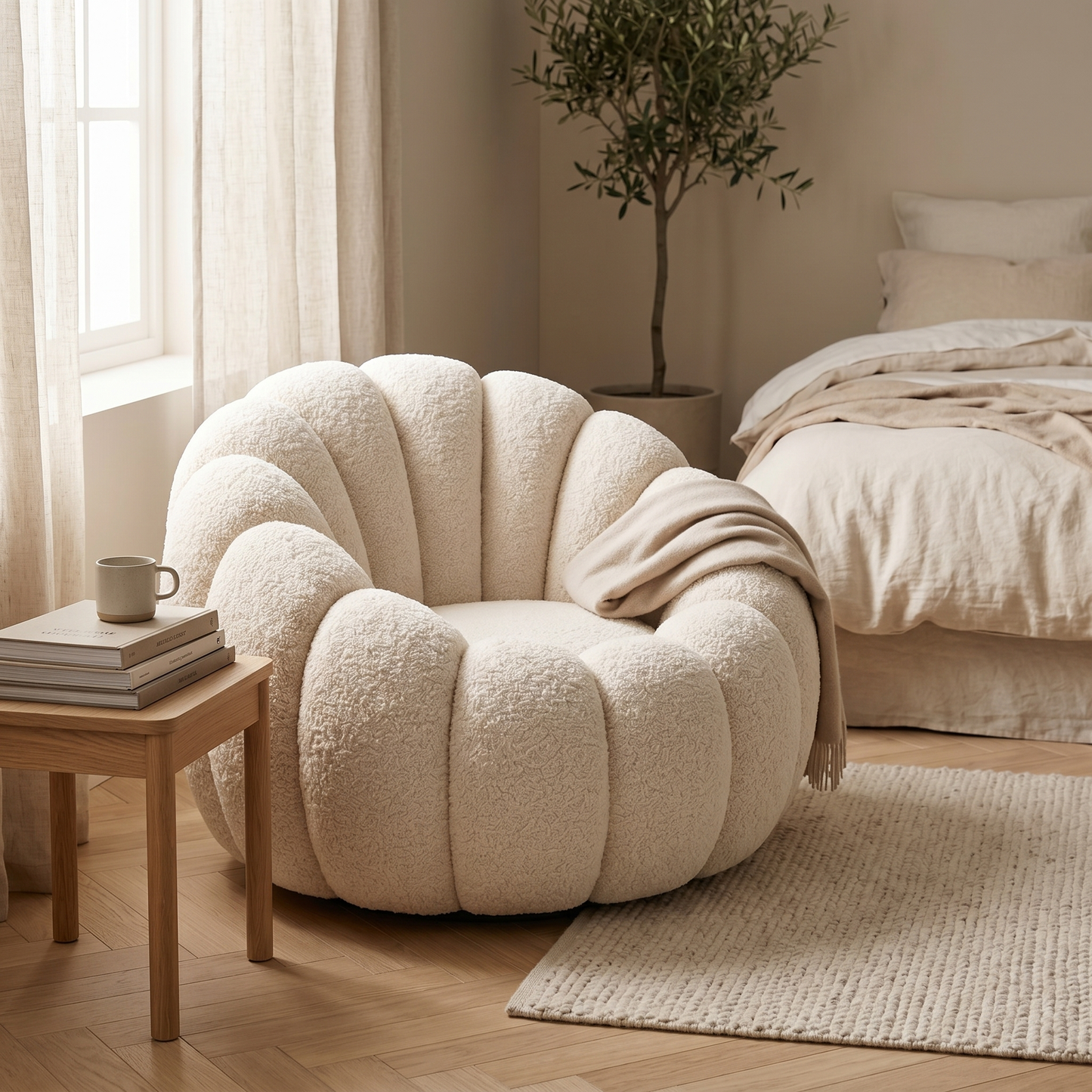 Fauteuil Nuage — Tissu Bouclette