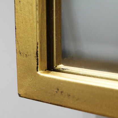 Brooklyn - Grand Miroir Métallique Doré 120cm x 80cm