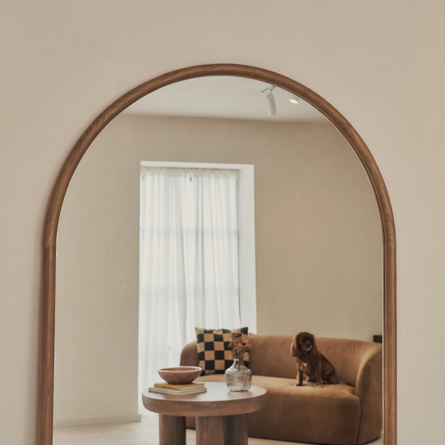 Amora - Miroir Arqué Extra Large Pleine Longueur 200 cm x 120 cm